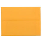 JAM Paper A6 Coloured Invitation Envelopes - 4.75 x 6.5 - Ultra Orange - 50 Pack-These envelopes are perfect to use for sending invitations, greeting cards, RSVP's, thank you cards, gifts for birthdays, graduations, holidays and more