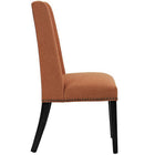 Modway Baron Fabric Dining Chair - Orange-Dense Foam Padding