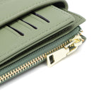 Champs Iconic Yoga Cardholder - Green- 9 credit card slots