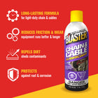 Blaster Chain & Cable Lubricant 11 oz - 6 Pack-Prevents Corrosion