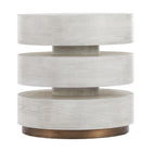 Zuo Laha Side Table - Oak White-Wood Veneer MDF round shape tabletop