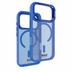 Blu Element Chromatic Kick Compatible with MagSafe Case for iPhone 17 Pro Max - Light Blue-Extra camera protection with fold-out Kickstand for landscape viewing