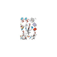 Window Clings, Cat in the Hat Characters, 96 Pack-Size: 12" x 17"