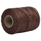 JAM Paper Kraft Twine, 73 Yards, Chocolate Brown, 3 Pack (67821708g)-Finish: matte