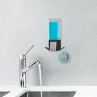 Better Living Clever Soap Dispenser, Matte Black (77184)-Includes 2 handy storage hooks