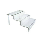 Eddie's 3 Step Riser - 6-3/8" H - Acrylic-Acrylic