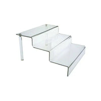 Eddie's 3 Step Riser - 6-3/8" H - Acrylic-Acrylic