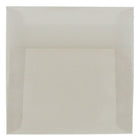 JAM Paper 8.5 x 8.5 Square Envelopes, Platinum Silver Translucent, 1000 Pack-Invitation Envelope