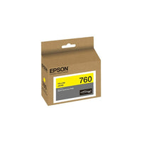 Epson 760 Ink Cartridge - Yellow-9-colour Epson UltraChrome HD inks for photographic clarity, density and vibrancy