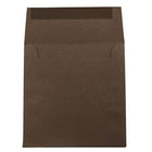 JAM Paper 5.5" x 5.5" Square Envelopes, Chocolate Brown, 1000 Pack (22314939b)-Brown paper envelopes
