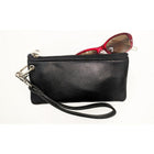 Ashlin Destiny Mini Cosmetic And Phone Beauty Wristlet, Black-Stores you makeup: lipstick, lip gloss, makeup brushes, slim perfume bottles or your sunglasses.