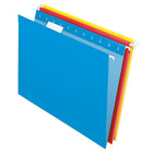 Staples Assorted Hanging File Folder Kit - Letter Size - 10 Pack-Letter-sized hanging files keep filing cabinets more organized