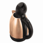 Brentwood Cordless Kettle - 1.2L - Stainless Steel/ Rose Gold-Cordless kettle for easy filling and pouring