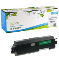 fuzion Kyocera TK-112 (TK112) Compatible Toner Cartridge - Standard Yield - Black-Ink Colour: Black