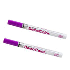 Marvy Uchida Fine-Line Opaque Paint Markers - Hot Purple - 2 Pack-Colour: Hot Purple