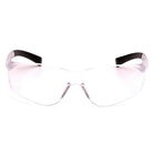 Pyramex Ztek Safety Eyewear Glasses, Clear H2X Anti -Fog, 12 Pack-Soft, non-slip rubber temple tips provide non-binding fit
