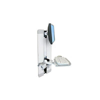 Ergotron Styleview 60-609-216 Vertical Lift for 24" Flat -Panel Display, White-Available colors: White