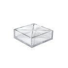 Azar Four Compartment Desk Organizer, 6" x 6" x 2", 2/Pack (556350)-4 compartments hold a variet of small sized items