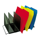 Winnable Mesh 5-Section Desk Organizer - Black-Reinforced edge