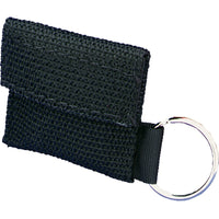 Safecross Cpr Face Shields In Pouch With Key Ring - 36 Pack (SAY564)-Colour - Black