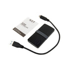 NXT X200 256GB mSATA Portable USB3.1 (TYPE-C/TYPE-A) Solid State Drive (SSD)-Dimensions: 90.00mm L x 45.00mm W x 10.00mm H