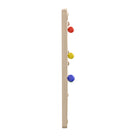 Flash Furniture Bright Beginnings Commercial Grade STEAM Wall Activity Board with Natural Finish and Multicolor Accents-Kid-Friendly Smoothly Rounded Corners