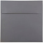 JAM Paper 8.5 x 8.5 Square Envelopes, Dark Grey, 100 Pack (36396440g)-Dark gray