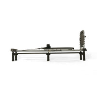 AeroPilates Reformer 266-Adjustable resistance with three heavy-duty, elastic resistance cords