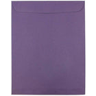 JAM Paper 10" x 13" Open End Catalog Envelopes, Dark Purple, 100 Pack (1287032f)-10" x 13"