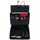Lencca 15.6" Travel Laptop Bag - Black-Interior Zippered Pockets
