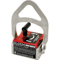 Mag-Mate Dynamic Lift Magnets, Overall Length: 6-1/2", Max Holding Capacity: 334, Top Rotating Locking On/Off Handle (DL0334)-Max Holding Capacity: 334