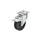 Blickle Heat-Resistant Thermoplastic Caster, Wheel Diameter: 4" (101.6 Mm), Caster Type: Swivel (LIK-POHI 102G-1)-Wheel Diameter: 4" (101.6 mm)