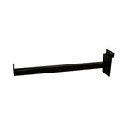 Can-Bramar Straight Arm For Slatwall, 12", Black, 10 Pack-Straight arm for slatwall