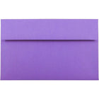 JAM Paper A10 Invitation Envelopes, 6 x 9.5, Brite Hue Violet Purple Recycled, 1000 Pack (28036B)-Violet