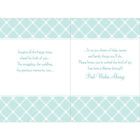 Rosedale 5-1/2" x 8" A Shower Of Good Wishes For Baby Greeting Cards And Envelopes, 6 Pack (19660)-Card shop quality greeting cards