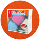 Sandtastik Classic Coloured Sand, 25 lb (11.3 kg) Box, Orange-Fine grain with natural sparkle throughout
