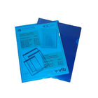Filemode Poly View Folders, Blue, Letter, 60 Pack-Poly View Folders