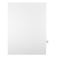 Mark Maker Legal Tabs - Letter Size - White - 1/15th cut - 25 tabs per package - 5 packages Pack - Number 57-White Single Tabs