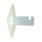 Can-Bramar Wall Mount Bracket For Gridwall Panel, White, 10 Pack-Wall mount bracket for gridwall panel