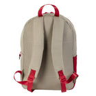 General Supply Goods + Co Recycled Polyester Backpack - Tan-Front zipper pocket with key leash