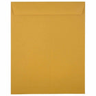 JAM Paper 11.5" x 14.5" Open End Catalog Envelopes - Brown Kraft Manila - 50 Pack -Colour: Brown Kraft
