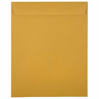 JAM Paper 11.5" x 14.5" Open End Catalog Envelopes - Brown Kraft Manila - 50 Pack -Colour: Brown Kraft