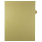 Mark Maker Legal Exhibit Index Tab Buff Single Tabs, 1/25th Cut, Letter Size, No Holes, Number 157, 25 Pack-Buff Single Tabs, 1/25th Cut