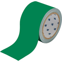 Brady Toughstripe Floor Marking Tape, 2" x 100', Polyester, Green - 2 Pack-Colour: Green