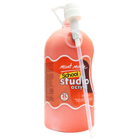 Mont Marte Studio Acrylic Paint - 2L - Orange-Acrylic paint