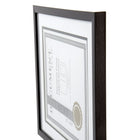 Office Works Document Frame, Black Wood, 12 Pieces-Material: the document picture frames are made of high-quality, durable, and lightweight plastic with a wooden finish to create an elegant and rich look