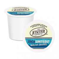 Jetsetter Coffee Co. Winter Whiteout White Hot Chocolate Single Serve - 22 Pack-Compatible for use with Keurig K-Cup Brewers (including Keurig 2.0)
