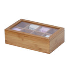 Oceanstar TB1323 Bamboo Tea Box-Easy to clean