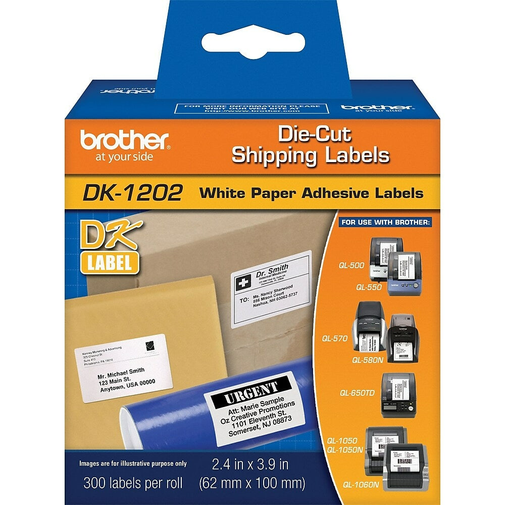 Brother DK1202 Shipping Labels, 4