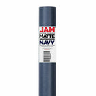 JAM Paper Gift Wrap - Matte Wrapping Paper - 25 Sq Ft per Roll - Matte Cobalt Navy Blue - 2 Pack-The perfect square footage for quickly and easily wrapping your presents